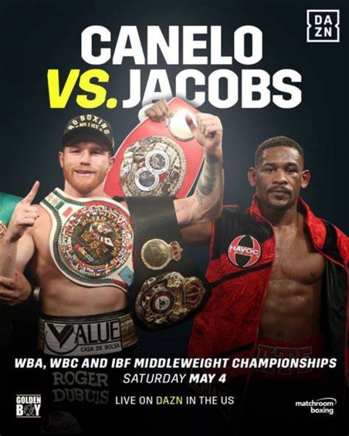 Canelo Alvarez vs. Daniel Jacob