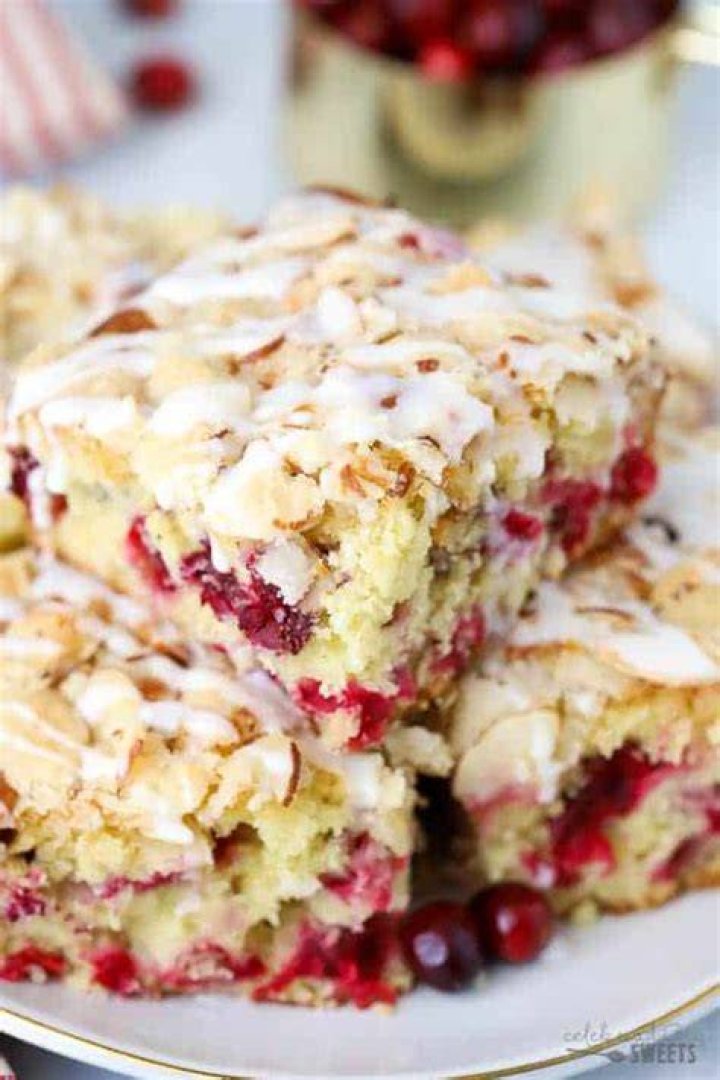 Cranberry Cake - Celebrating Sweets