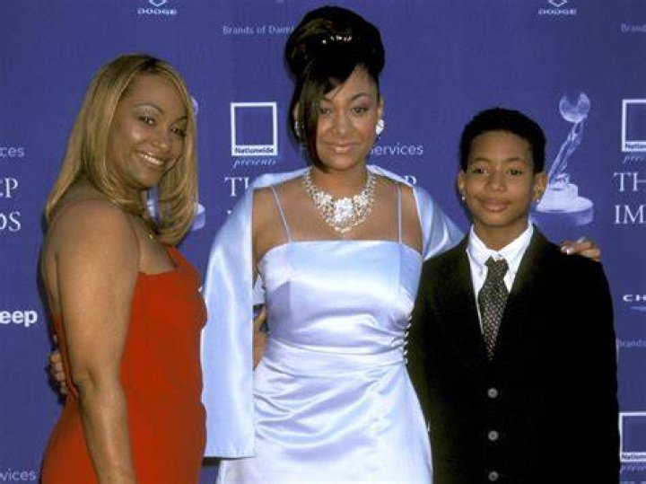 Lydia Gaulden poses besides her daughter Raven-Symone in her home.